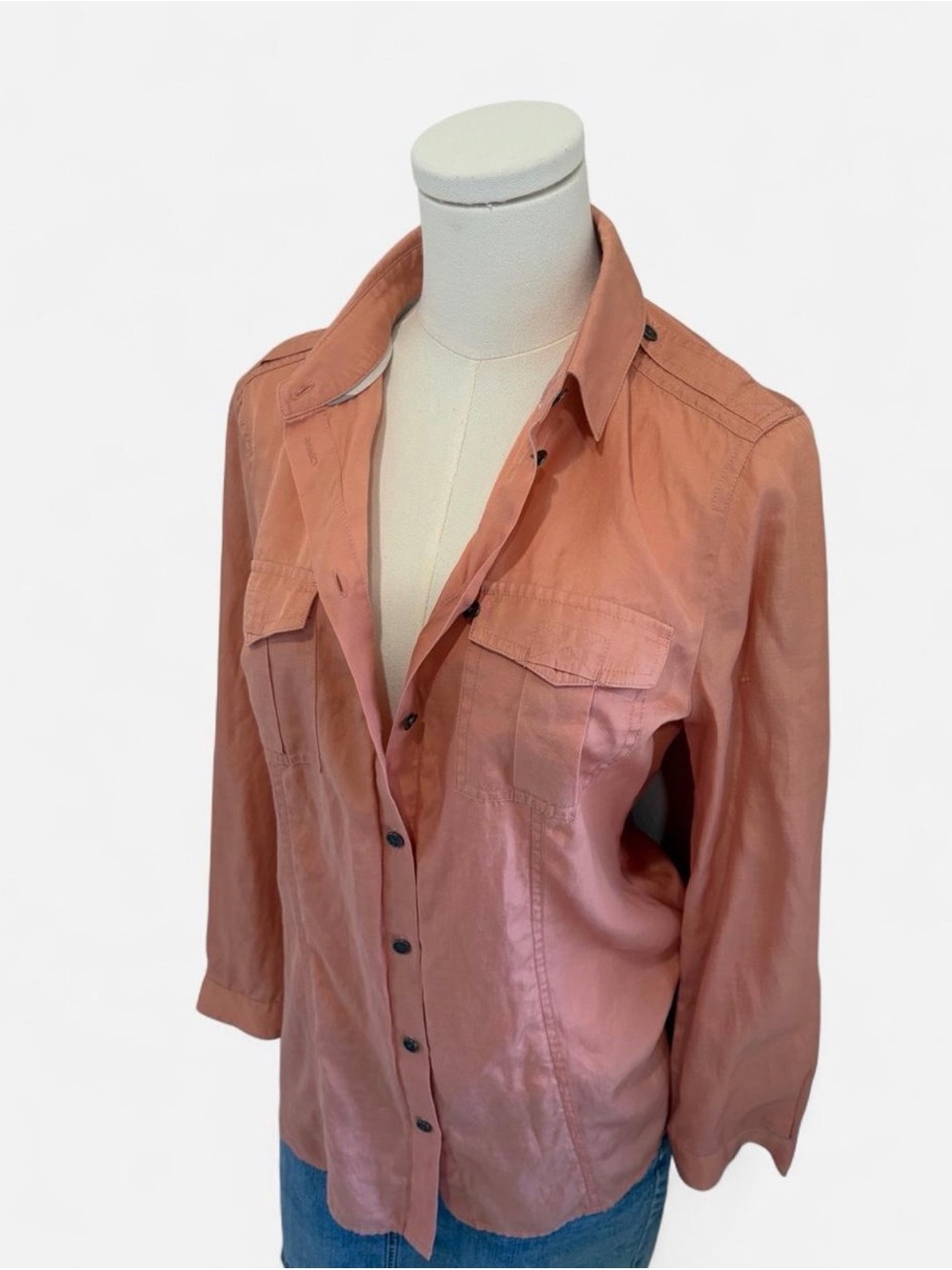 Burberry Button-Down Utility Shirt